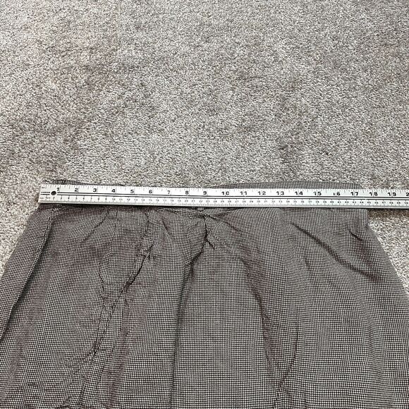 JP Collections Skirt Women 24 Black Gray Knee Length Rayon Made in Japan Vintage - Picture 7 of 10